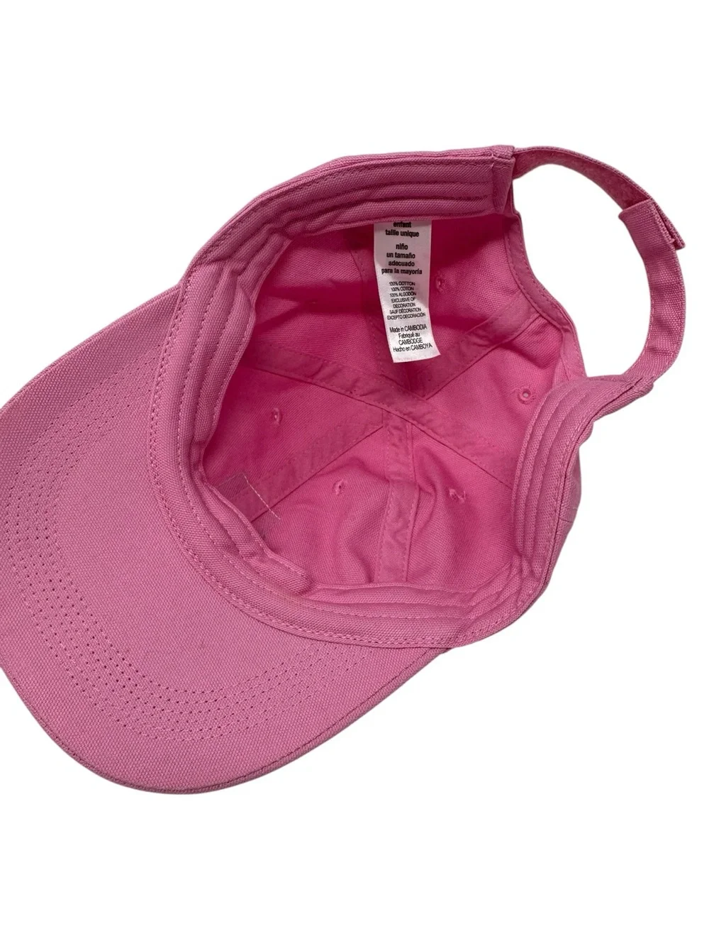 Carhartt Girls pink ball cap Baseball NWT